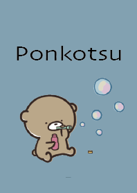 เบจ บลู : หมีฤดูใบไม้ผลิ Ponkotsu 4