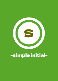 simple initial-S- THEME 66
