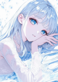 The most beautiful snow girl 1