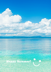 心を癒す海の着せかえで幸せな気持ちに♪