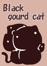 Black gourd cat English edition
