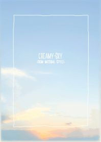 Creamy Sky 2 / Natural Style
