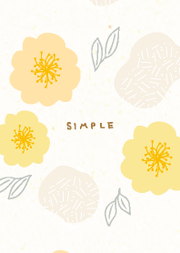 Flowers leaves stylish29 from Japan