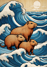 Ukiyo-e - Capybara 3FC082