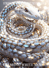 Diamond and white snake 33
