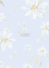 Cosmos-Art -blue white-