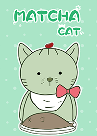 Matcha Cat so cute