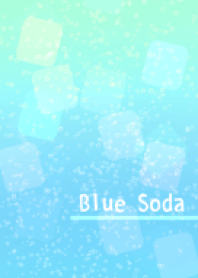 Colorful soda 1blue soda