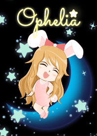 Ophelia (Bunny girl on Blue Moon)