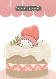 熊熊女友（草莓蛋糕）
