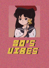 80's aesthetic vibes.