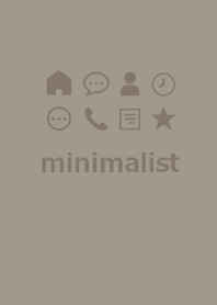 minimalist #greige brown
