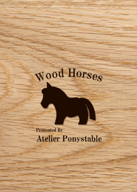 Wood Horses