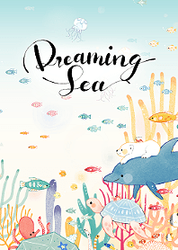 Dreaming Sea #水彩タッチ