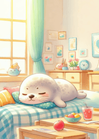 Cute seal Oung Oung n.1