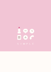 SIMPLE(beige pink)V.183
