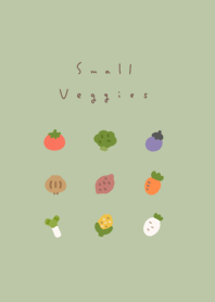 Small Vegetables /pistachio
