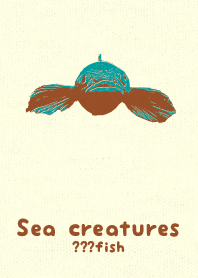 Sea crt ?fish Peacock Blue