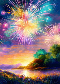 Beautiful Fireworks Theme#696