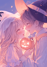 Cute couple-watercolor style-4