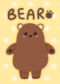 Chubby Grizzly Bear