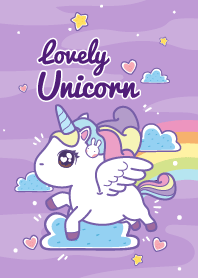 Lovely Unicorn Pastel