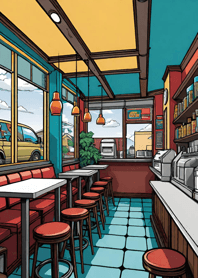 Cozy Coffee shop 4c7838