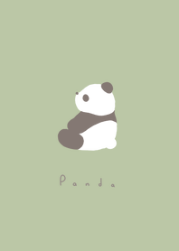 側身熊貓 / pistachio