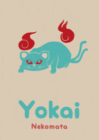 Yokai Nekomata forest & red