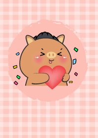 Simple Cute Cute Boar (JP)