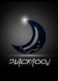 Black Moon at night
