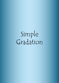 Simple Gradation -GLOSSY BLUE 5-