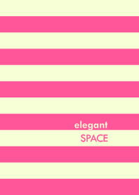 elegant SPACE <LIME/PINK>