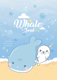 Whale Seal Undersea Kawaii