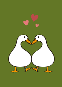 Duck Box Treasure.Love you(Matcha green)