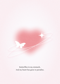 butterflies in my stomach (pink/Y2K)