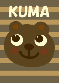 茶クマさんとしましま