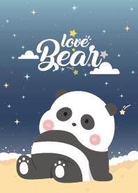 คุณหมีสามตัว ชายหาด สีแปซิฟิกบลู