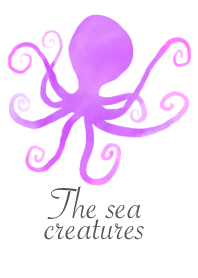 The sea creatures