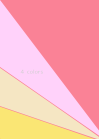 4 colors pink