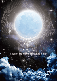 Light of the moon bring good luck*