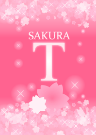 T-Attract luck-Pink Cherry Blossoms