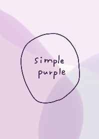 Simple and calm purple