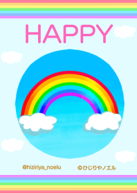 虹色HAPPYなレインボー