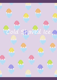 Cold Shaved Ice2 on purple