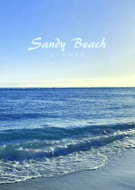 Sandy Beach -BLUE- 2 #fresh