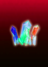 Winter Crystal Ruby Red