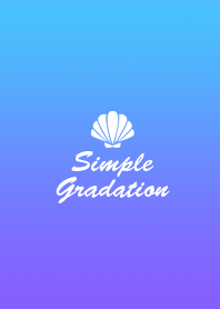 SimpleGradation◆Blue