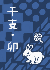 Japanese style rabbit series04