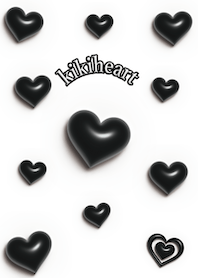 3D สีขาว สีดำ [ลูกโป่ง]